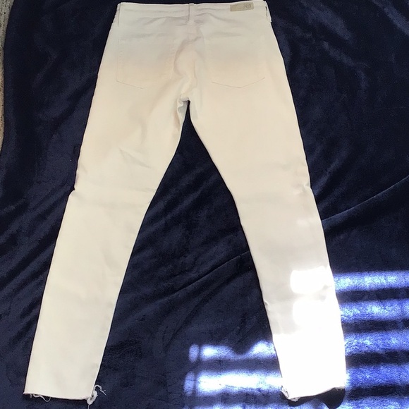 AG Farrah high rise skinny ankle distressed jeans - Picture 9 of 14